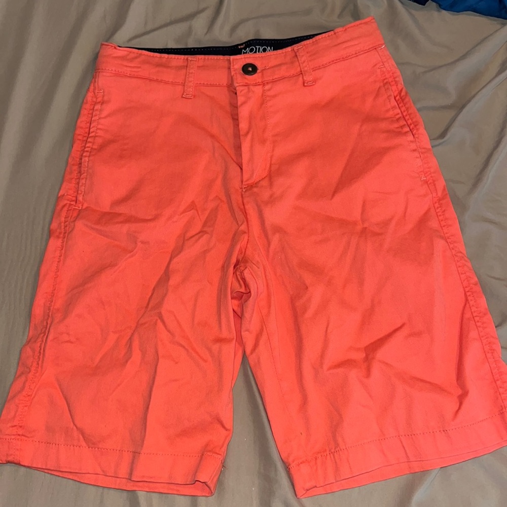 Crown & Ivy Khaki shorts, boys size 14, motion flex